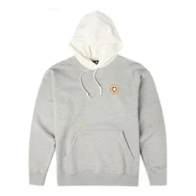 Converse x Bugs Bunny Crossover broderad huvtröja med långa ärmar för män, grå