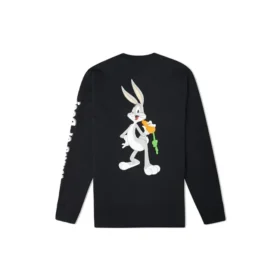 Converse x Bugs Bunny långärmad T-shirt, asiatiska storlekar ”Svart” Converse x Bugs Bunny långärmad T-shirt, asiatiska storlekar ”Svart”