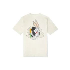 Converse x Bugs Bunny T-shirt med tryck Asiatisk storlek ”Vit” Converse x Bugs Bunny T-shirt med tryck Asiatisk storlek ”Vit”