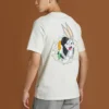 Converse x Bugs Bunny T-shirt med tryck Asiatisk storlek ”Vit”