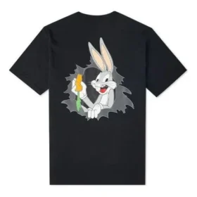 Converse x Bugs Bunny T-shirt med tryck, asiatiska storlekar ”Svart” Converse x Bugs Bunny T-shirt med tryck, asiatiska storlekar ”Svart”