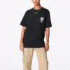 Converse x Bugs Bunny T-shirt med tryck, asiatiska storlekar ”Svart”