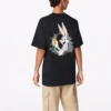 Converse x Bugs Bunny T-shirt med tryck, asiatiska storlekar ”Svart”