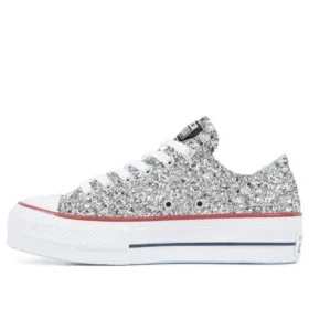 Converse x Chiara Ferragni Chuck Taylor All Star Lift Ox ”Silver Red”