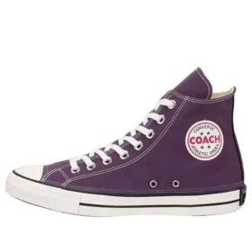 Converse x Coach Canvas High Top ”Purple”
