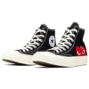 Converse x COMME des GARCONS PLAY Chuck 70 Hi ”Black Red” Converse x COMME des GARCONS PLAY Chuck 70 Hi ”Black Red”