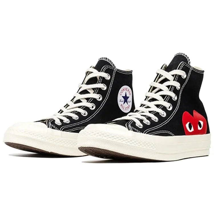 Converse x COMME des GARCONS PLAY Chuck 70 Hi ”Black Red” Converse x COMME des GARCONS PLAY Chuck 70 Hi ”Black Red”