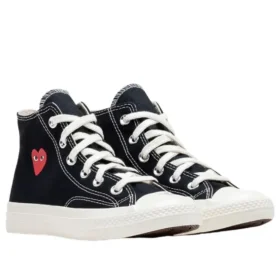 Converse x Comme des Garcons PLAY Chuck 70 Hi ”Single Heart Black”