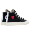 Converse x Comme des Garcons PLAY Chuck 70 Hi ”Single Heart Black”