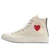 Converse x Comme des Garcons PLAY Chuck 70 Hi ”Single Heart Milk”