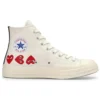 Converse x COMME des GARCONS PLAY Chuck 70 Hi Top ”Multi Heart” Converse x COMME des GARCONS PLAY Chuck 70 Hi Top ”Multi Heart”