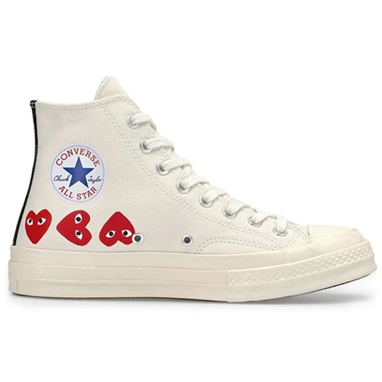 Converse x COMME des GARCONS PLAY Chuck 70 Hi Top ”Multi Heart” Converse x COMME des GARCONS PLAY Chuck 70 Hi Top ”Multi Heart”