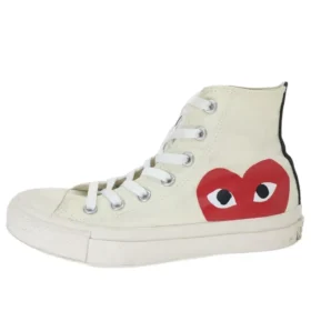 Converse x COMME des GARCONS PLAY Chuck 70 Hi ”White”