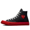 Converse x COMME des GARCONS PLAY Chuck 70 High ”Black Red”