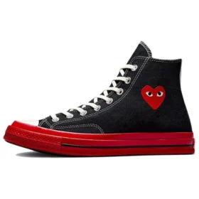 Converse x COMME des GARCONS PLAY Chuck 70 High ”Black Red”