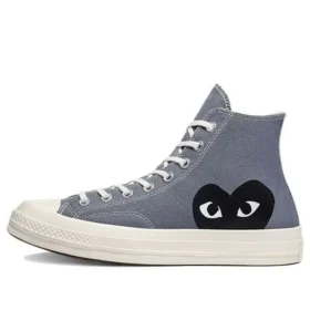 Converse x COMME des GARCONS PLAY Chuck 70 High ”Steel Grey”