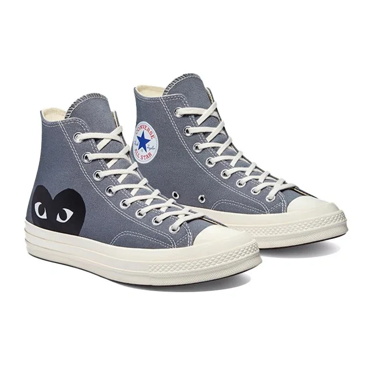 Converse x COMME des GARCONS PLAY Chuck 70 High ”Steel Grey” Converse x COMME des GARCONS PLAY Chuck 70 High ”Steel Grey”
