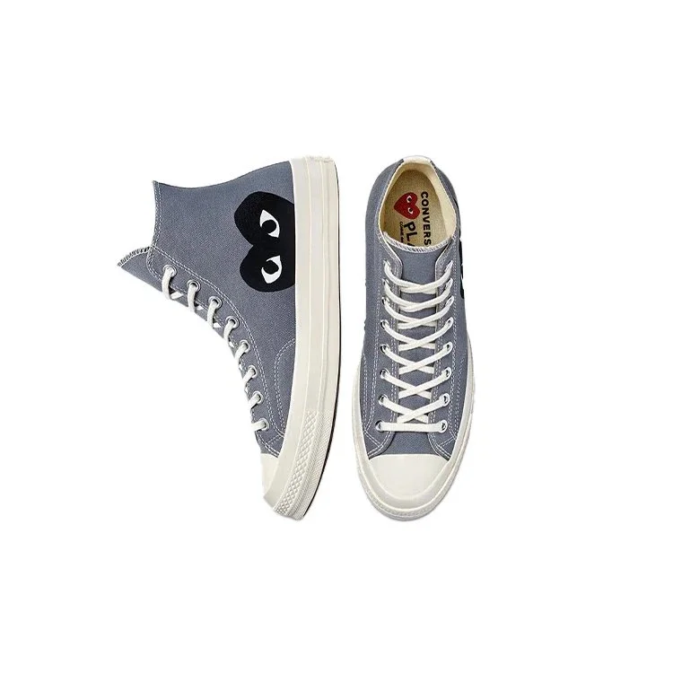 Converse x COMME des GARCONS PLAY Chuck 70 High ”Steel Grey” Converse x COMME des GARCONS PLAY Chuck 70 High ”Steel Grey”