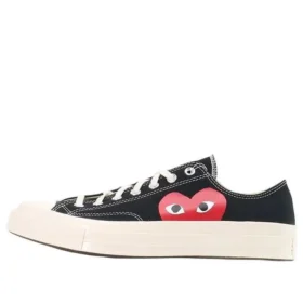 Converse x COMME des GARCONS PLAY Chuck 70 Low ”Black White”
