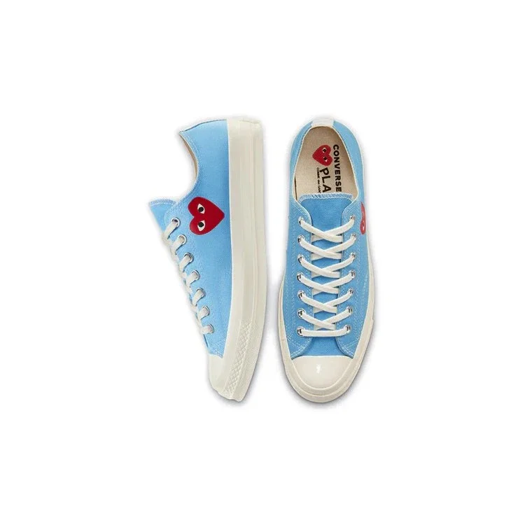 Converse x COMME des GARCONS PLAY Chuck 70 Low ”Bright Blue” Converse x COMME des GARCONS PLAY Chuck 70 Low ”Bright Blue”