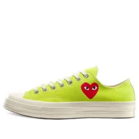 Converse x COMME des GARCONS PLAY Chuck 70 Low ”Bright Green”