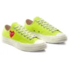Converse x COMME des GARCONS PLAY Chuck 70 Low ”Bright Green” Converse x COMME des GARCONS PLAY Chuck 70 Low ”Bright Green”