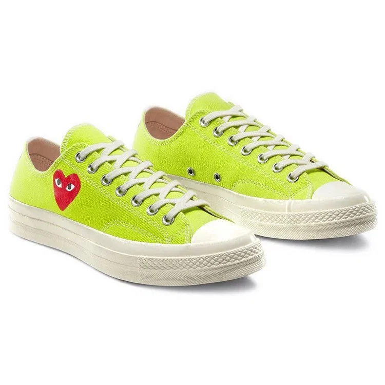Converse x COMME des GARCONS PLAY Chuck 70 Low ”Bright Green” Converse x COMME des GARCONS PLAY Chuck 70 Low ”Bright Green”
