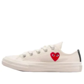 Converse x Comme des Garcons PLAY Chuck 70 Ox ”Single Heart Milk”