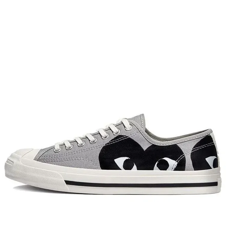 Converse x COMME des GARCONS PLAY Jack Purcell ”Drizzle Black” Converse x COMME des GARCONS PLAY Jack Purcell ”Drizzle Black”