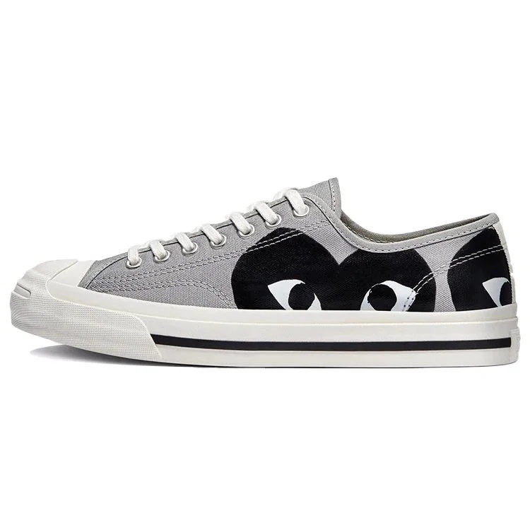 Converse x COMME des GARCONS PLAY Jack Purcell ”Drizzle Black” Converse x COMME des GARCONS PLAY Jack Purcell ”Drizzle Black”