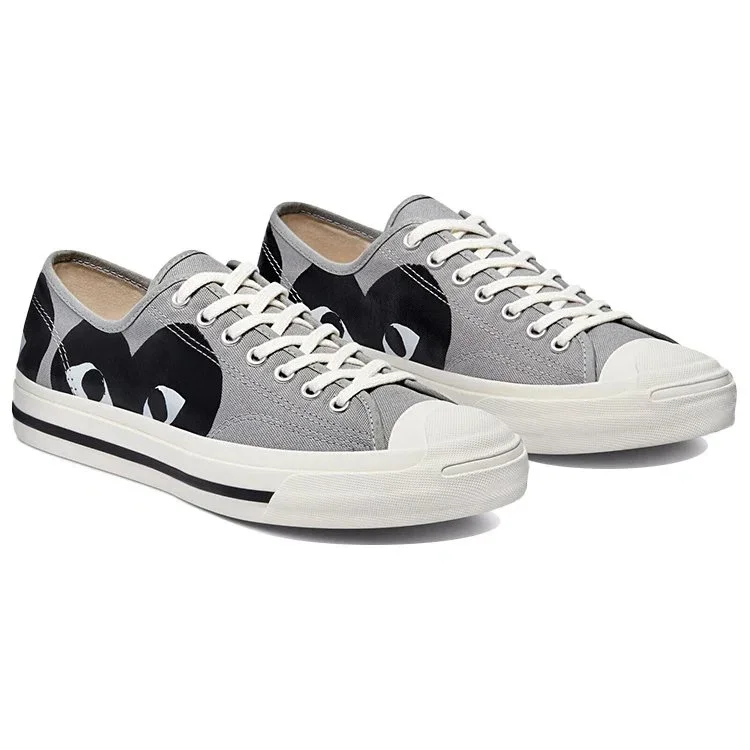 Converse x COMME des GARCONS PLAY Jack Purcell ”Drizzle Black” Converse x COMME des GARCONS PLAY Jack Purcell ”Drizzle Black”