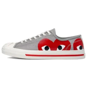 Converse x COMME des GARCONS PLAY Jack Purcell ”Drizzle Red”