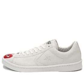 Converse x COMME des GARCONS PLAY Pro Leather ”White Red”