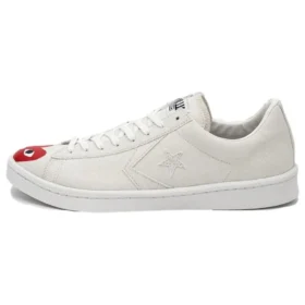 Converse x COMME des GARCONS PLAY Pro Leather ”White Red”