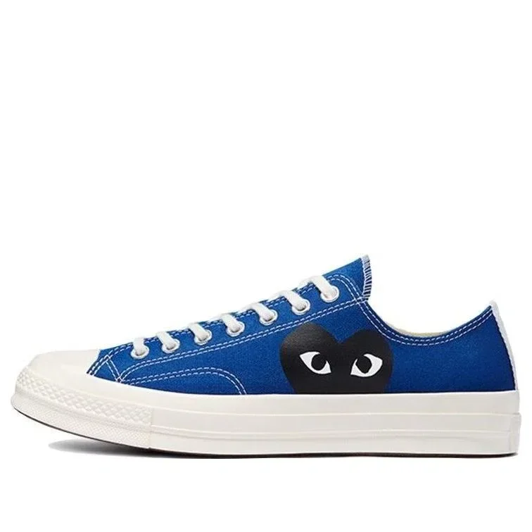 Converse X Comme Des Garons PLAY Chuck 70 Low ”Blue Black” Converse X Comme Des Garons PLAY Chuck 70 Low ”Blue Black”