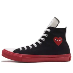 Converse x COMME des GARONS PLAY Chuck Taylor High ”Black Red”