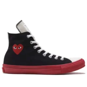 Converse x COMME des GARONS PLAY Chuck Taylor High ”Black Red”