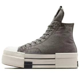 Converse x DRKSHDW DBL DRKSTR OVERDYE Chuck 70 High Top ”Grey White”