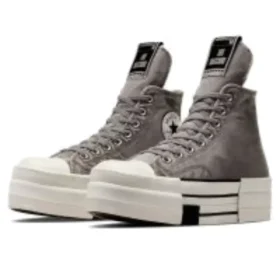 Converse x DRKSHDW DBL DRKSTR OVERDYE Chuck 70 High Top ”Grey White”