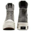 Converse x DRKSHDW DBL DRKSTR OVERDYE Chuck 70 High Top ”Grey White”