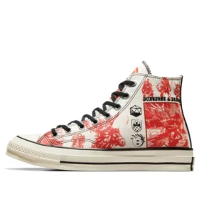Converse x Dungeons & Dragons Chuck Taylor All Star High ”Egret Red”