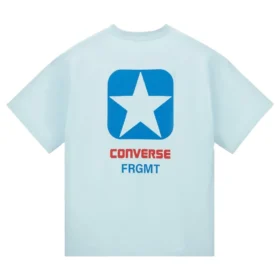 Converse x Fragment T-shirt Asiatisk storlek ”Corydalis Blue”