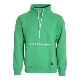 Converse x Golf Le Fleur Quarter Zip Pullover Sweatshirt Asiatisk storlek ”Grön”