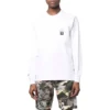 Converse x Josh Vides långärmad T-shirt med ficka, asiatiska storlekar ”Vit”