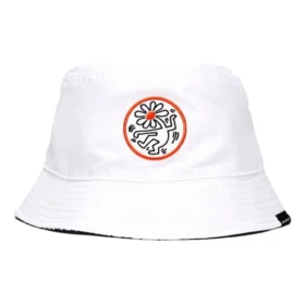 Converse x Keith Haring vändbar bucket hat ”Vit”