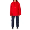 Converse x Kim Jones Crossover Casual Sports Half Zipper Hooded Jackor Red för män