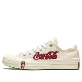 Kith x Coca-Cola x Chuck 70 Low ”Parchment”