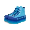 Converse x Miley Cyrus Chuck Taylor All Star Platform Faux Patent Hi ”Gnarly Blue”