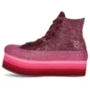 Converse x Miley Cyrus Chuck Taylor All Star Platform Hi ”Dark Burgundy”