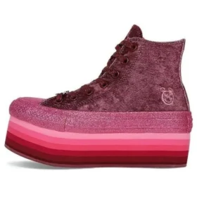 Converse x Miley Cyrus Chuck Taylor All Star Platform Hi ”Dark Burgundy”